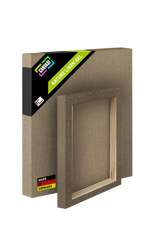 Natur - Leinen - XXL - Bespannte Keilrahmen