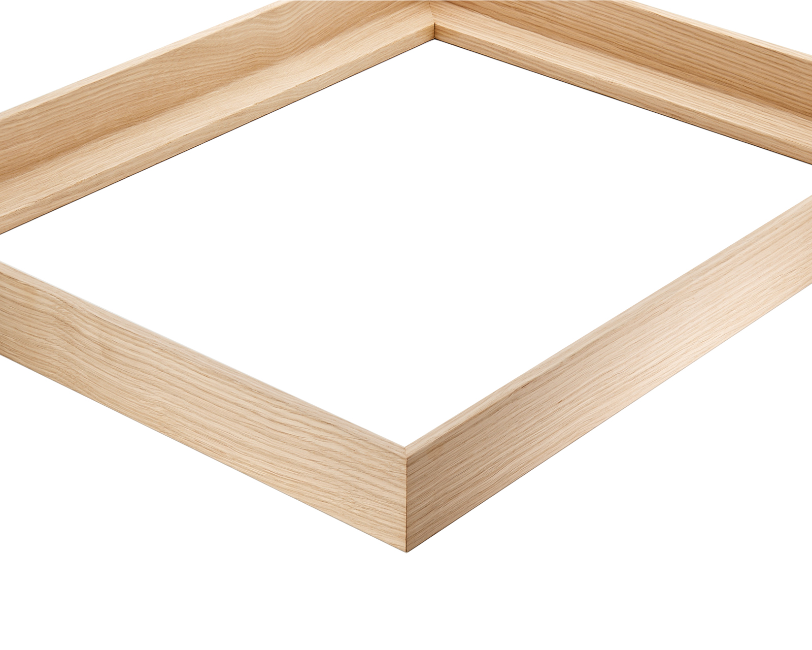 Schattenfugenrahmen Eiche Natur - XXL