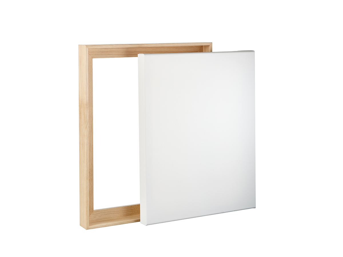 Schattenfugenrahmen Eiche Natur - XXL