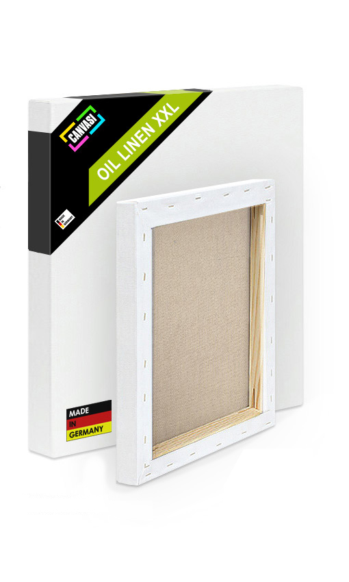 Öl - Leinen - XXL - Bespannte Keilrahmen