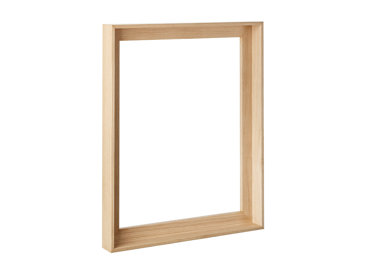 Schattenfugenrahmen Eiche Natur - XXL