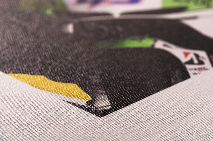 Crystalline Bedruckbare Leinwand